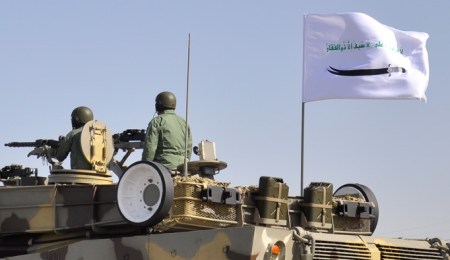 Zulfiqar Flag on Tank