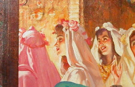 The wise virgins will enter in.