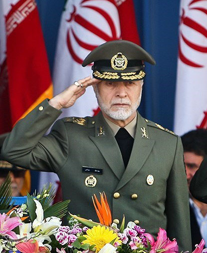 MG Ataollah Salehi, commander of the Artesh, the regular military.