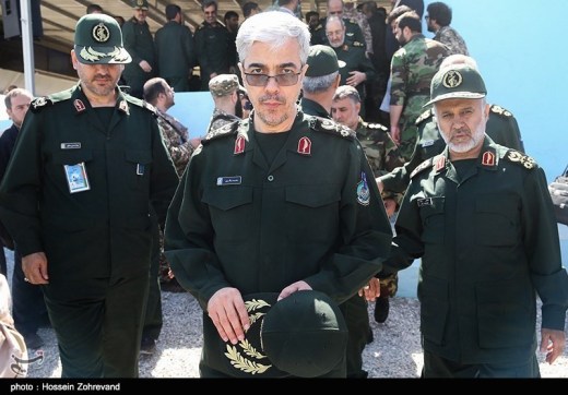 MG Mohammad Bagheri the chief of staff of all the Iranian military.