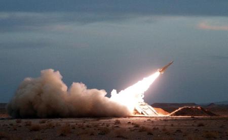 A launch in 2012 of a surface to air missile similar to the one Iran just launched.